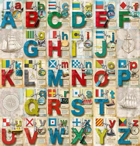 Phonetic Alphabet Flags / Flag Alphabet Printable Flags | Fun ...