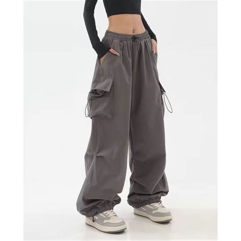 Baggy Streetwear Pants Cargo Hiphop Pants Y2k Wide Leg Pants Etsy