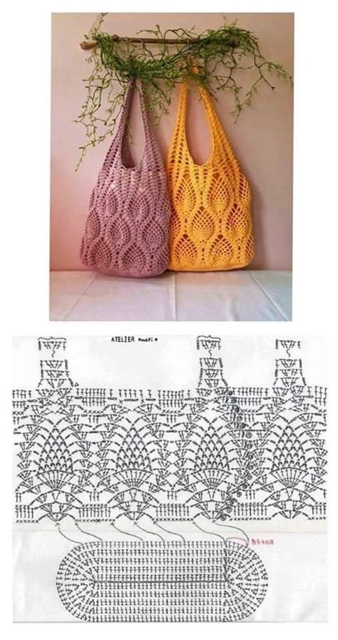 Pin By Krystyna Rawska On Torebki In 2023 Crochet Bag 5 Minute