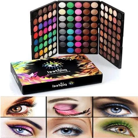 Paleta De Sombras Nude Light Sombra Neutra De 120 Cores Frete grátis
