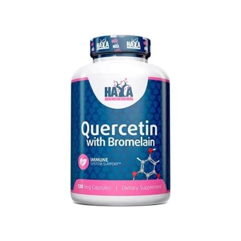 Купить Haya Labs Quercetin with Bromelain 120 veg capsules в Киеве ...