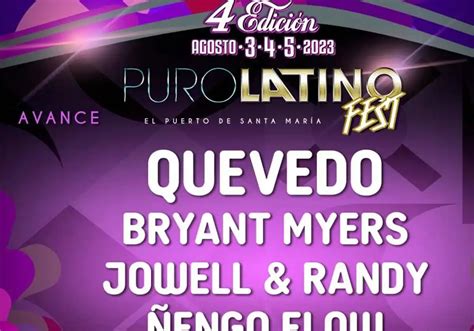 Puro Latino Fest Publica Sus Primeras Confirmaciones