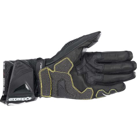 Guanti Moto Racing In Pelle Alpinestars Gp Tech V Nero Bianco Vendita