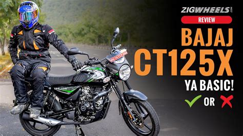 Bajaj CT125X Road Test Review Performance Mileage Features More