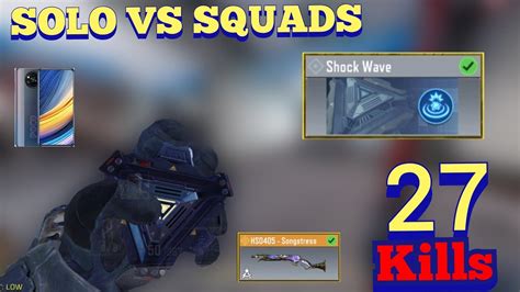 Shock Wave In Solo Vs Squads Onda S Nica En Solo Contra Escuadras Call