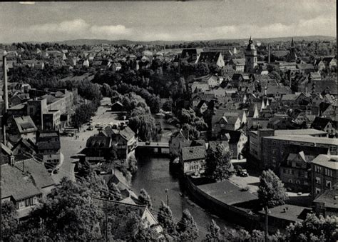 Ansichtskarte Postkarte Backnang in Baden Württemberg Gesamtansicht