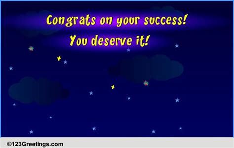 You Deserve It Free Business And Workplace Ecards Greeting Cards 123