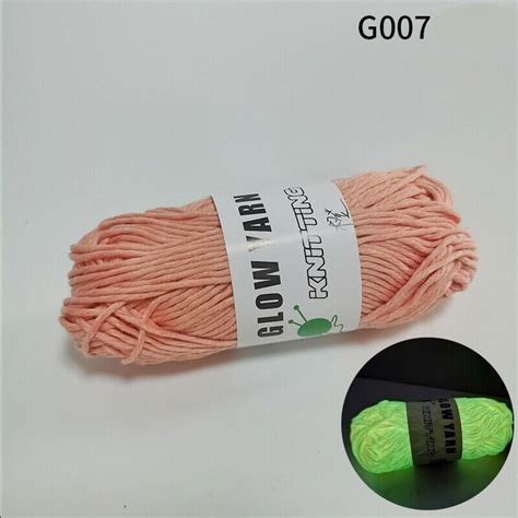 Chunky Yarn Glow In The Dark Polyester Luminous Diy Hand Knitting