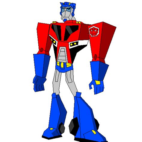 Pixilart - animated optimus prime by hunters4658