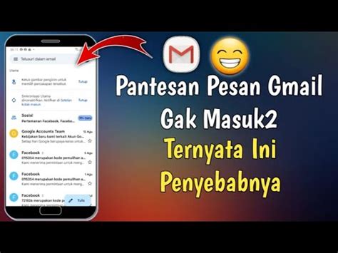 5 Cara Mengatasi Gmail Tidak Bisa Menerima Pesan Yang Masuk Di HP