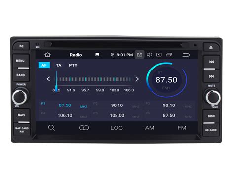 Autoradio Android Toyota Corolla Hilux Rav Poste Gps Dvd Tactile