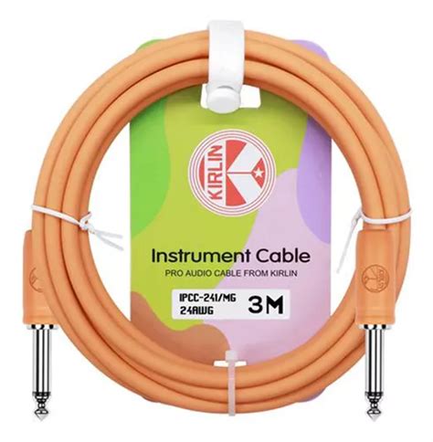 Cable Kirlin Para Instrumento Mts Profesional Ipcc Mmg Mercadolibre