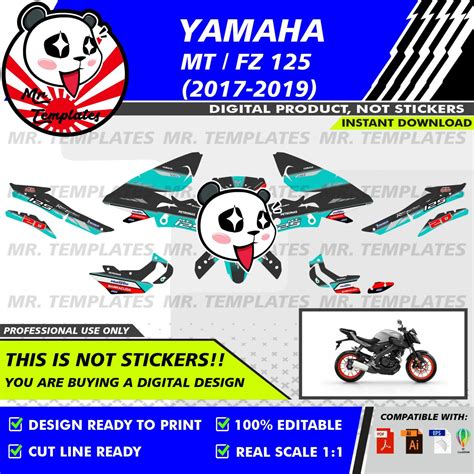 DOWNLOAD DESIGN YAMAHA MT 125 | MOTOPROTEMPLATES