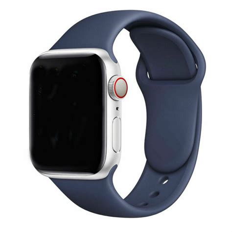 Correa Silicona Apple Watch Azul Oscuro Correasmartwatch Es