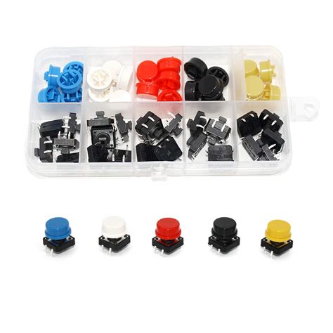 Wowoone Pcs X X Mm Tact Tactile Push Button Switch Pin