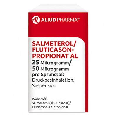 Salmeterol Fluticasonpropionat Al G G St Mit Dem E Rezept