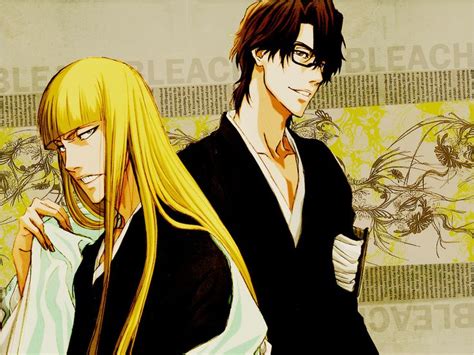 Bleach C Kubo Tite Aizen Sousuke Hirako Shinji Wallpaper Bleach