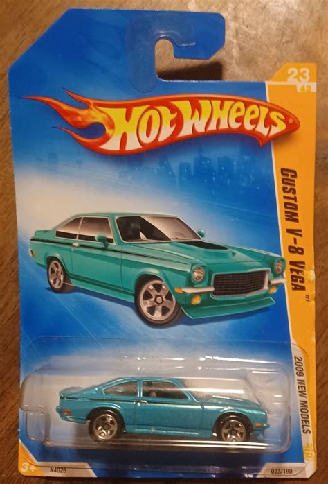 2009 Hot Wheels New Models Custom V 8 Vega 2342 Diecast 164 Scale Nip Ebay