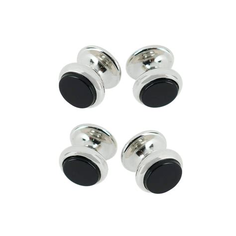 Trafalgar Sutton Genuine Onyx Tuxedo 4 Piece Stud Set - Ledbury