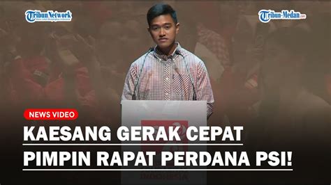 Full Kaesang Pangarep Gerak Cepat Pimpin Rapat Perdana Usai Jadi