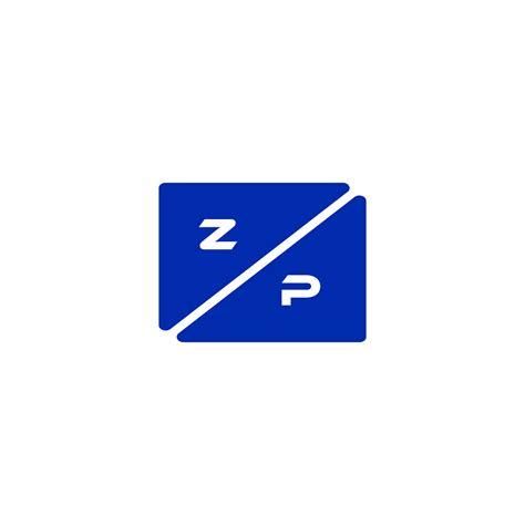 Zp Letra Logo Dise O Nico Y Moderno Logo Dise O Zp Profesional Marca