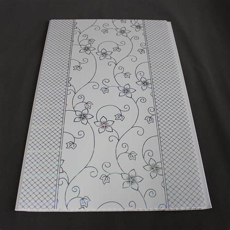 Hot Stamping Color PVC Wall Panel Hot Foil False PVC Ceiling Tile PVC Panel And PVC Wall Panel