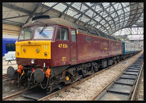 West Coast Railways Class 47826 At Liverpool Lime Street Flickr