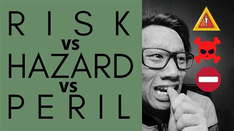 Risk Vs Hazard Vs Peril Whats The Difference Youtube