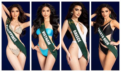 Dàn thí sinh Miss Earth 2023 chặt chém với bikini đại diễn Việt Nam liệu có lép vế