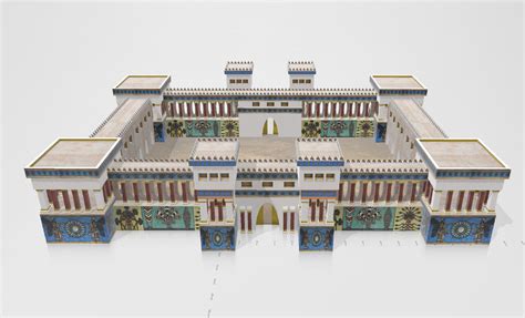 Palace Of Sennacherib 3D Model - TurboSquid 2009313