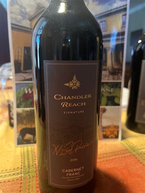 2019 Chandler Reach Vineyards Cabernet Franc Signature Series Usa