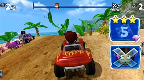 Beach Buggy Racing Boss Fight Leilani Vs Rez Gameplay In Android