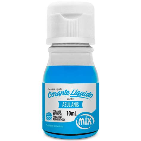 Corante Liquido Azul Anis Mix Ml