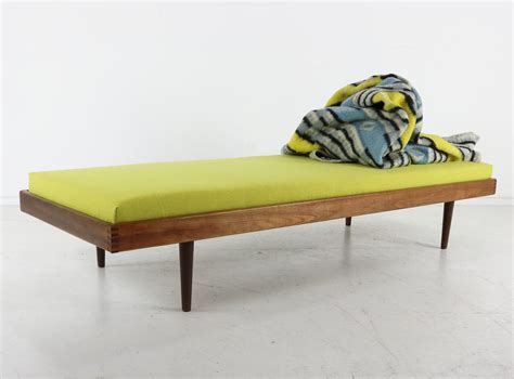 Fifites Dutch Design Daybed In Dark Wood