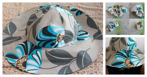 Sun Hat Free Sewing Pattern