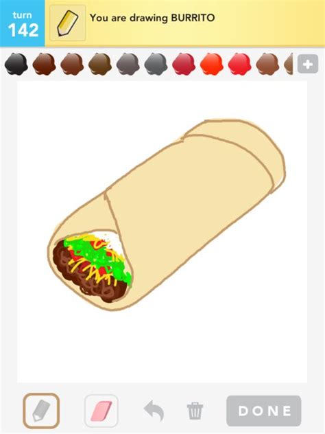 Burrito Drawing at GetDrawings | Free download