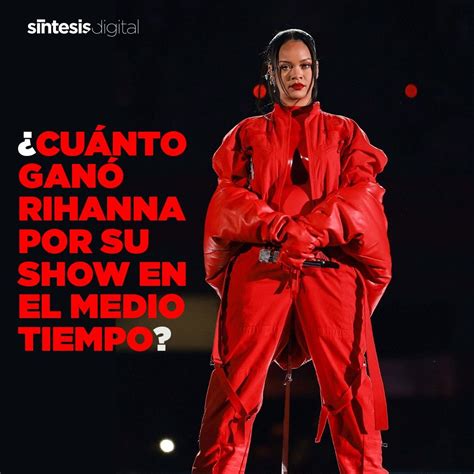 Rihanna Normalmente Cobra Entre Y Mil D Lares Por Cada Una