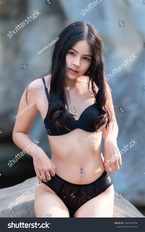 Portrait Asian Sexy Woman Wear Bikini Stock Photo 1963042594 Shutterstock