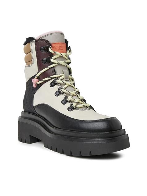 Pepe Jeans Botki PLS50499 Beżowy | Modivo.pl