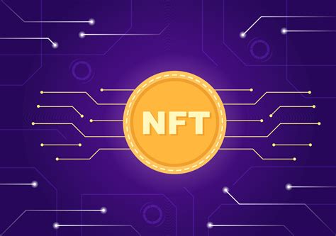 Nft Non Fungible Token Crypto Art Of Converting Into Digital Network