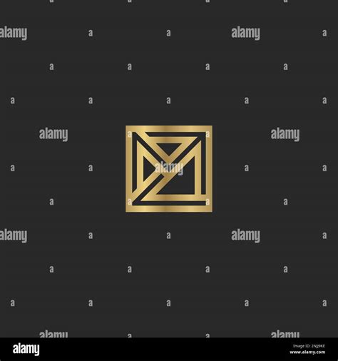 Letras Del Alfabeto Iniciales Monogram Logo Zm Mz M Y Z Imagen Vector De Stock Alamy