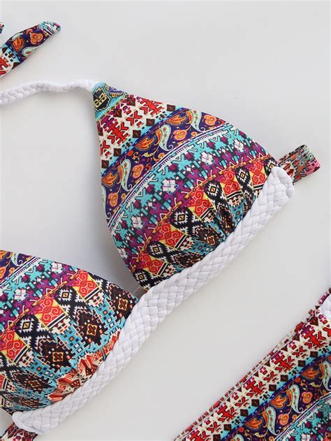 Tribal Print Bikini
