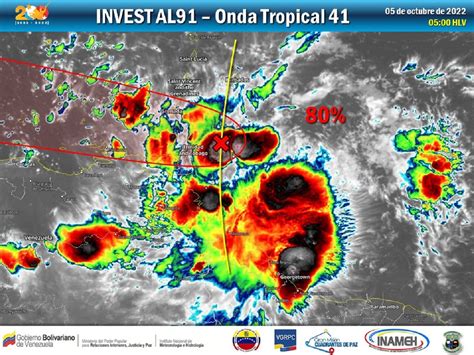 Inameh Onda Tropical Mantiene De Probabilidad De Convertirse En