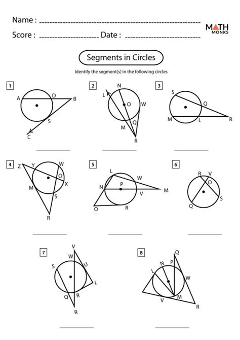 Segment Of A Circle Definition Formulas Examples