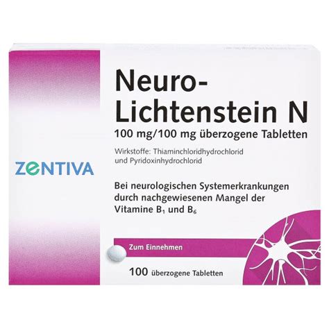 Neuro Lichtenstein N Dragees 100 St Online Kaufen DocMorris