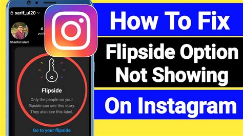 How To Fix Instagram Flipside Option Not Showing Instagram New