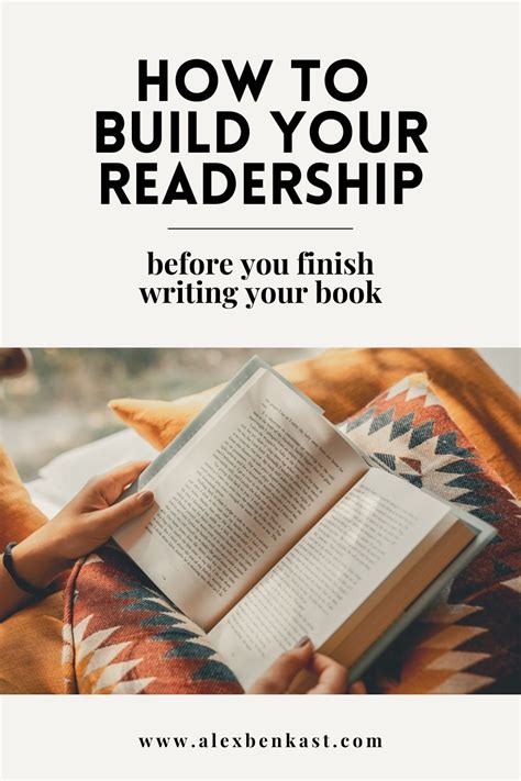 How To Build Your Readership Before You Finish Writing Your Book Alex