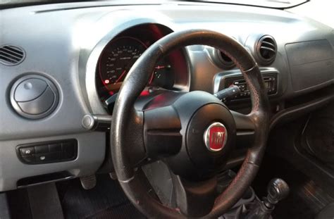 Fiat Uno Branco Flex 2013 Usado Interior Carro