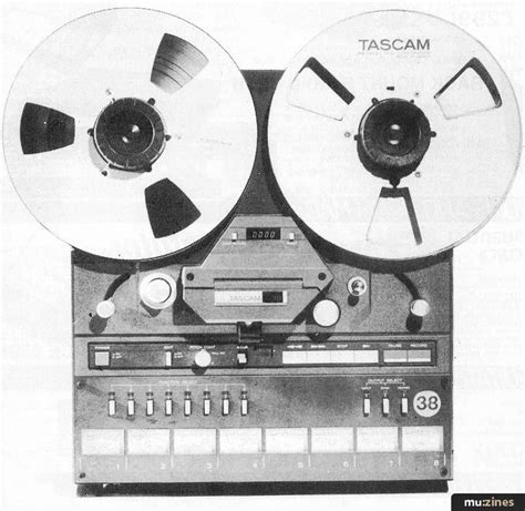 Tascam 38 Eight Track Tape Recorder Hsr Apr 84