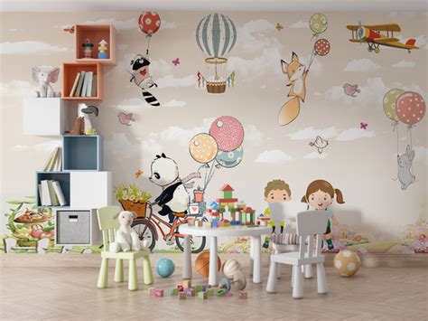 Фотообои флизелиновые MOBI DECOR для девочки или для мальчика "Детские ...